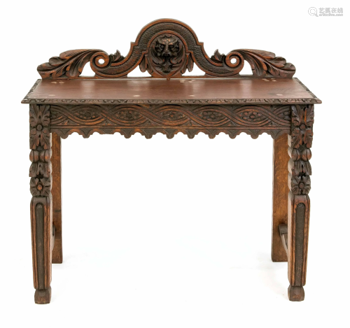 Console table around 1880, sol