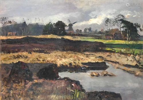 Bernhard Huys (1897-1960), Peat cutt