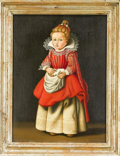 Pair of portraits of courtly childre