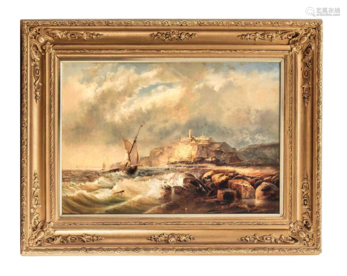 English marine painter mid-19th c. S