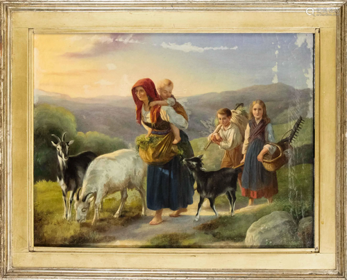 German genre painter c. 1830, young