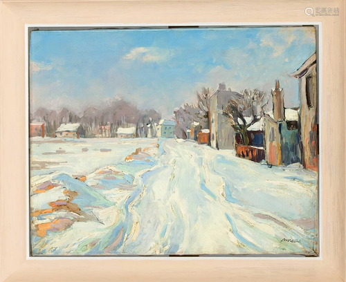 Karl Arste (1899-1942), Wintertag in