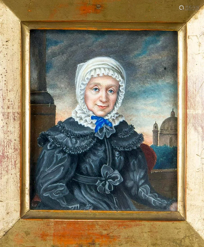 Pair of miniature portraits around 1