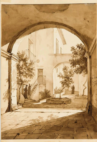 Unknown artist around 1830, view of