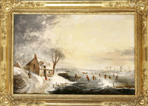 Borrel, landscape painter of the 19t