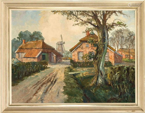 Karl Gramberg, Frisian painter 1st h