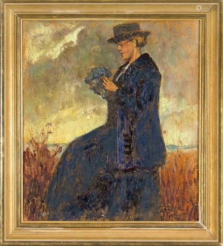 Anonymous Impressionist c. 1900, Wom
