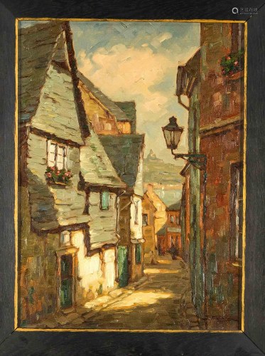 Jean MÃ¶hren (1876-?), painter workin