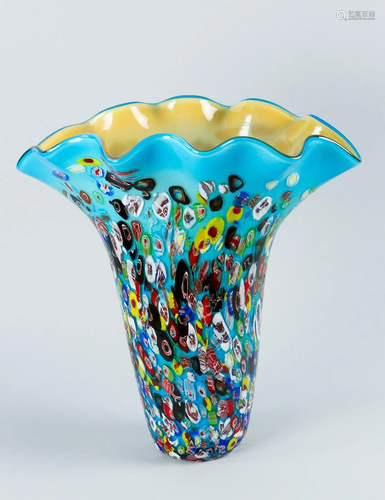 Murano glass vase