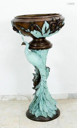 Large bronze fountain