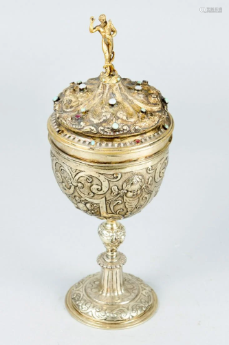 A German Transylvanian silver goblet