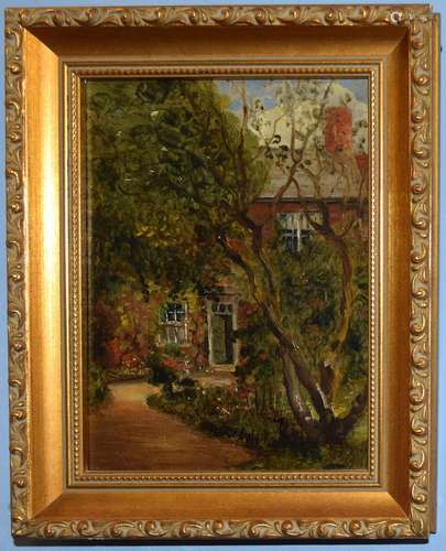 Attributed to Thomas Churchyard, Back of the artist's house,...