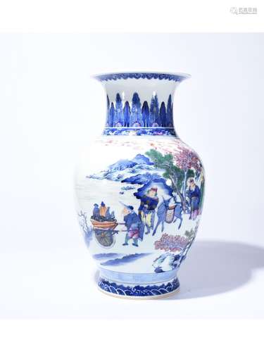 A DOUCAI VASE