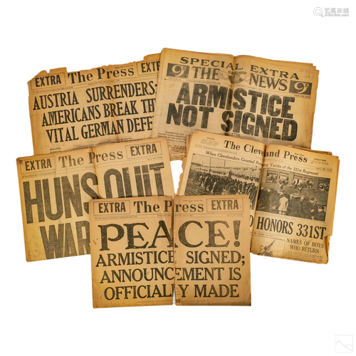 World War I Cleveland Press Newspapers Collection