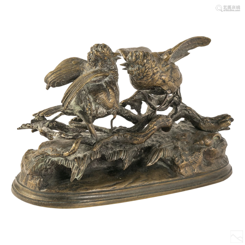 Jules Moigniez (1835-1894) French Bronze Sculpture