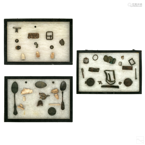 Early American Excavated US Army Bullets & Relics