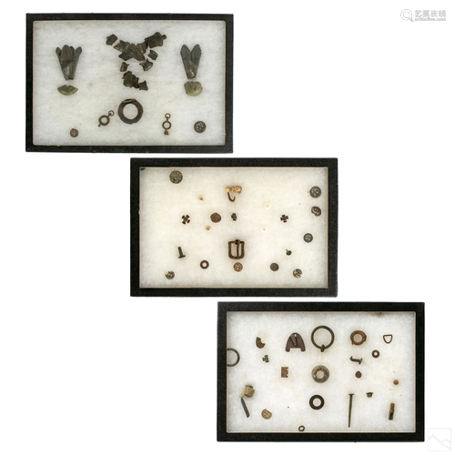 Early American Excavated US Army Buttons & Relics