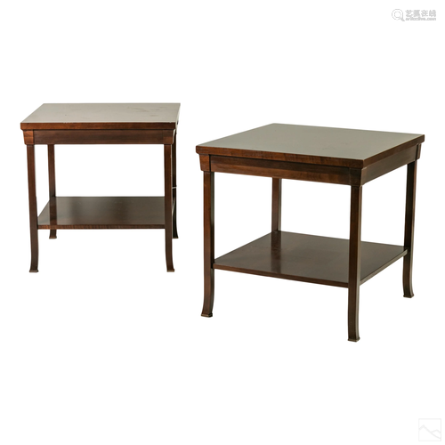 Bill Sofield for Baker Furniture Night Stands Pair