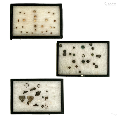 Early American Excavated US Army Bullets & Buttons