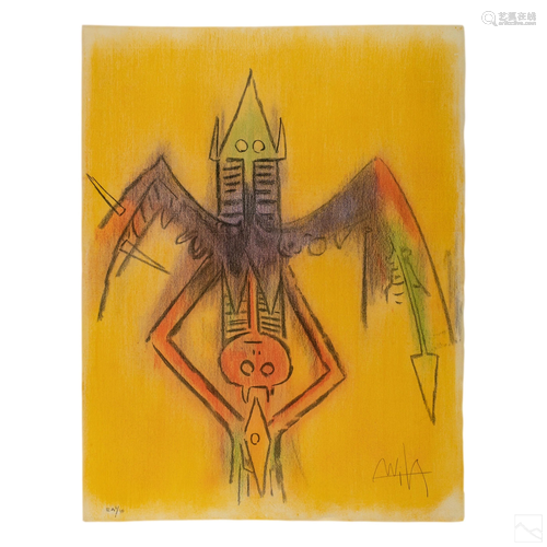 Wilfredo Lam (1902-1982) Pleni Luna Innocence Litho