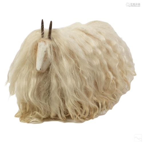 Les Lalanne Abstract Long Hair Sheep Art Sculpture
