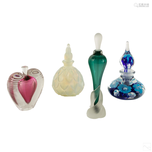 Studio Art Glass Vintage Perfume Bottle Collection