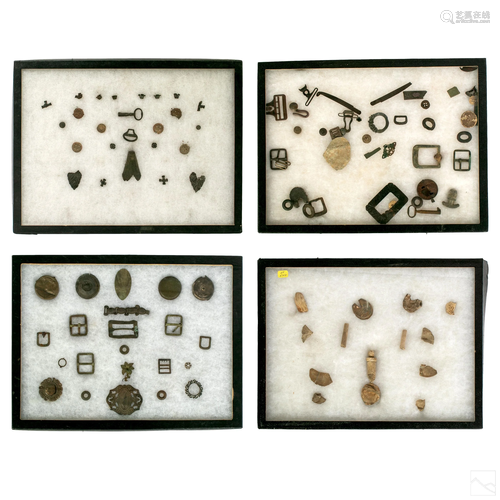 Early American Excavated US Army Bullets & Relics