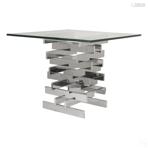 Paul Mayen for Habitat Chrome Stacked End Table