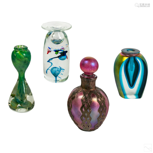 Studio Art Glass Vintage Perfume Bottle Collection