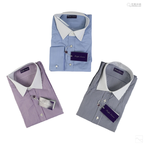 Ralph Lauren Purple Label Mens Dress Shirt Lot S17