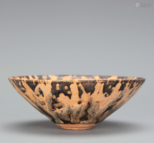 Jizhou Turtle Shell Glazed Bowl