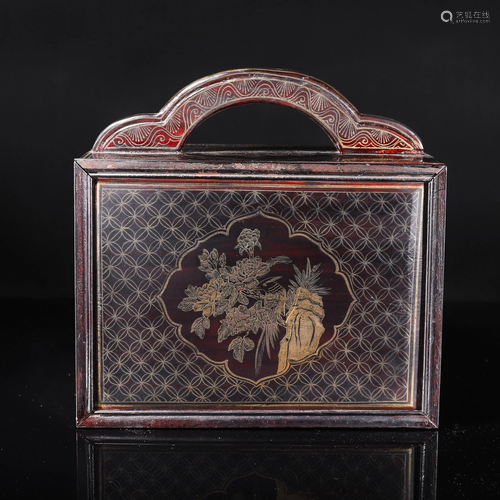 Polychrome Lacquer Scholar Box