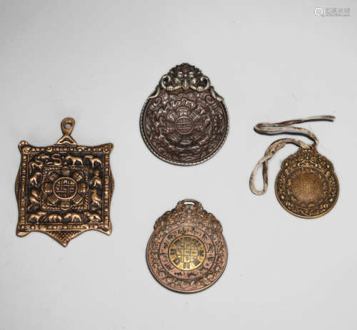 Four Tibetan Amulets