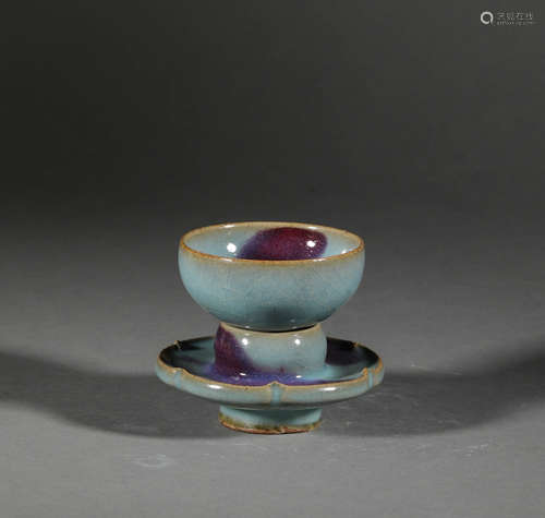 Jun kiln Saucer in Song Dynasty