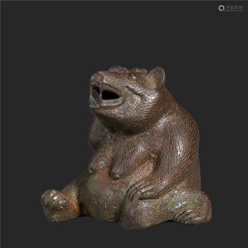 Copper Bear in Han Dynasty