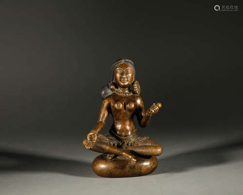 Copper Tara in Qing Dynasty