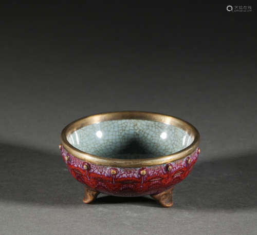 The Little Bowl with Gold in Song Dynasty