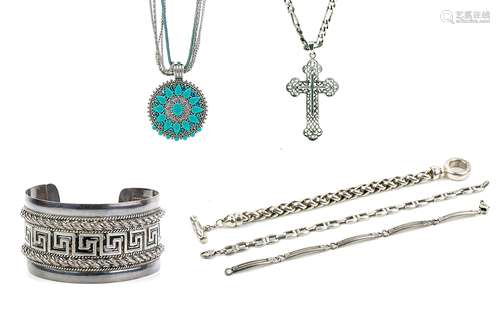 LOT DE 6 BIJOUX FANTAISIE