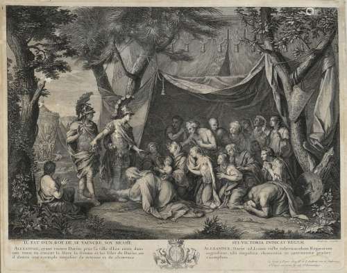 查理斯-勒布伦（1619-1690年），《亚历山大脚下的达利乌斯一家》之后，...