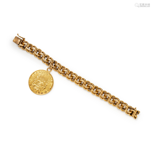 YELLOW GOLD BRACELET