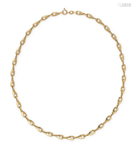 YELLOW GOLD NECKLACE