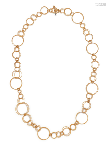 ROBERTO COIN, YELLOW GOLD NECKLACE