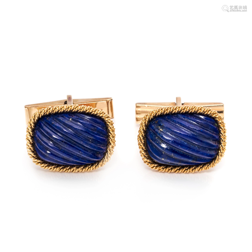 LAPIS LAZULI CUFFLINKS