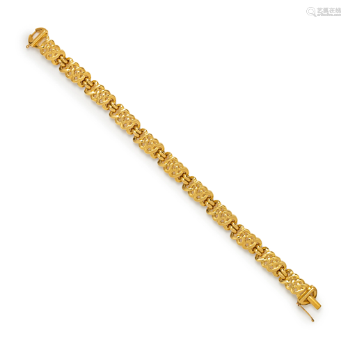 YELLOW GOLD BRACELET