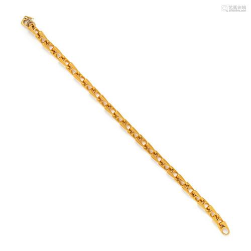 YELLOW GOLD BRACELET