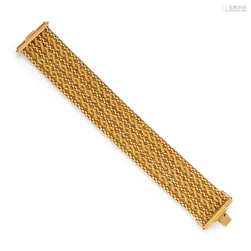 YELLOW GOLD BRACELET