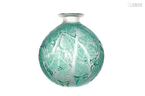 A LALIQUE 'MILAN' VASE