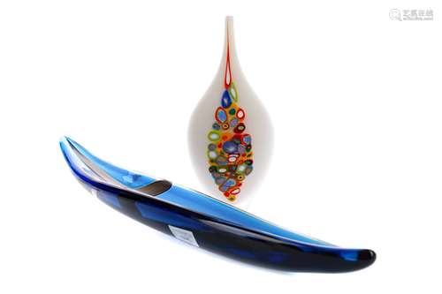 A RAFFAELE ROSSI (DESIGNER), OSCAR ZANETTI (GLASSBLOWER), 