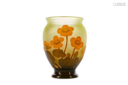 A GALLE CAMEO VASE