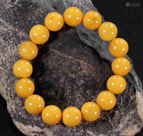 AMBER STRING BRACELET